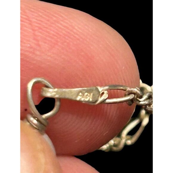 AGI Italy Sterling Silver 925 Freshwater Pearl Formed Bead Dangle Drop Earrings - Picture 3 of 6